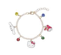 KIDS EUROSWAN Hello Kitty,My Melody and Cinnamoroll Charm Chain Adjustable Bracelet for Girls