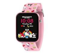 Kids Euroswan Kitty Pink Printed Strap Smart Watch