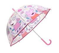 Kids Euroswan POE UMBRELLAS WITH FIBREGLASS RIBS MANUAL PEPPA PIG