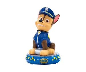 Kids Euroswan PW19761 LAMPARA PAW Patrol Figure 3D Chase Night LAMP, Multicoloured
