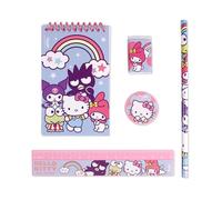 KIDS EUROSWAN SL 5PCS STATIONERY SET HELLO KITTY AND FRIENDS