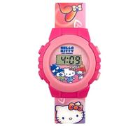Disney by Euroswan Digital Watch Hello Kitty and Friends HK50151 Silicone Strap Kids