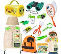 Kids Explorer Kit & Bug Catcher Kit, 13 Pcs Kids Outdoor Exploration Set