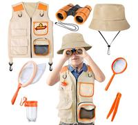 Kids Explorer Kit & Bug Catcher Kit, Outdoor Exploration Set for Kids | Camping Gear with Vest & Hat, Ideal Outdoor Camping Adventure Toys for Boys Girls