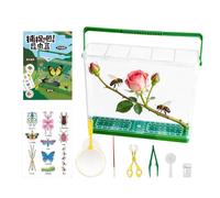 Kids Explorer Kit, Fun Summer Educational Toys, 29x21.6x5.3cm Kids Nature Fly Catcher Kit, Young Scientist Basics For Youth Boys Girls Indoor Outdoor Yard Camping Hiking School Classroom
