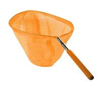 Kids Extendable Telescopic Fishing Mesh Net with Anti Slip Grip for Catching Butterfly Bug Insect Fish Crab| Outdoor Activity Toy for Garden Pond Beach Holiday Summer| Extendable to 84cm (Orange)