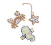 Kids' fabric patch Got Bag Seahorse (x3) Multicolore TU