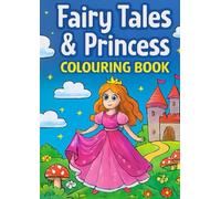 Kids Fairy Tales & Princess Colouring Book