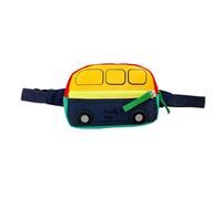 Kids Fanny Pack Boys Crossbody Bag Kids, Small Waist Pack Boys Fanny Pack, Fanny Packs Bulk Toddler Fanny Pack, Yellow, School Bus
