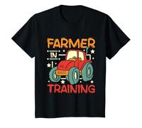 Kids Farmer in Training Farmer Life Farming Tractor Lover T-Shirt