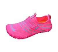 Kid's Fashion Glitter Sneakers Athletic Walking Girl's Cute Sportschuhe Toddlers Home Shoes Road Trail Running Tennis Closed Toe Outdoor Hot Pink