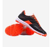 Kids' Field Hockey Lace-up Shoes Stealth 1.0 - Black/orange