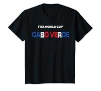 Kids FIFA World CUP26 Cabo Verde Bubble Color T-Shirt