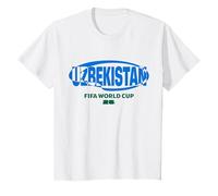 Kids FIFA World CUP26 Qualifier Uzbekistan Team Color T-Shirt