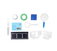 Kids Fingerprint Identification Set, Educational Crime Scene Kit, Hands-on Learning Toy for 8+ Years, Goggles, Brush, Magnifying Glass, Powder Bottle
