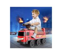 Kids Fire Truck Ride On Push Along Ride On Toy Car Sammar Gifts