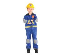 Rubies Official Fireman Fancy Dress, Children Costume ,Halloween
