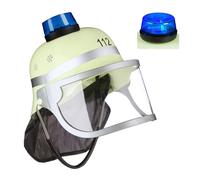 Kids' fireman helmet Firefighter Hat Lightweight Movable Visor Ventilated