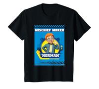 Kids Fireman Sam T-Shirt Norman Many Sizes + Colours T-Shirt