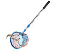 Kids Fishing Net - Frog Catching Net Extendable,Heavy-Duty Catcher with Non-Slip Handle for Toddler, Outdoor Game Toys Swimming Camping Summer Butterfly