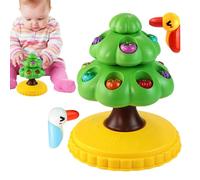 Kids Fishing Toy - Interactive Fishing Toy - Tree Shape Magnetic Woodpecker Picking Fruit Sound and Light Rotating Learning Activity for Kids Age 3+ Hand-Eye Coordination School Kindergarten