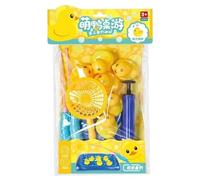 Kids Fishing Toy,Magnetic Kids Fishing Game | Floated Ducks Inflatable Pond for Boy Girl Parent-child Interaction Summer Beach Vacation Birthday Event Carnival Prizes