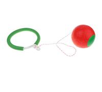 Kids Fitness Ankle Skip Ball Hop the Rope Swinging Toy Outdoor Sports Red