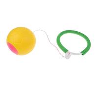 Kids Fitness Ankle Skip Ball Hop the Rope Swinging Toy Outdoor Sports Yellow