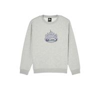 Kids Flame Sweatshirt Quiksilver Graphic Gris 14 ans