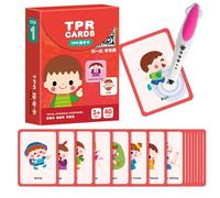 Kids Flash Cards, Instruction Cards, Educational Toy, Early Learning Machine, Ages 4 to 6, Ideal for Boys, Girls, Birthday, Classroom, Home, Homeschool, Travel, Outdoor, Family Use