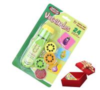 Kids Flashlight Projector - Educational Learning Toy, 1 Piece Slide Show Torch With Multiple Patterns, Handheld Story Projector, Early Childhood Gear, Visual Aid For Boys, Girls And Inside