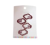 Kids Flat Clip Hairpin Side Clip Hair Ornaments For Women Girl Bunches Hairclip Sweet Dotted Crimson Photo Props Hair Clip For Girls