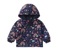 Kids Fleece Coat Hooded Jackets Thermal Puffer Coat Waterproof Winter Jackets with Fleece Lining Lightweight Warm Down Coat for Children Toddler Thermal School Coats Padded Travel Clothing