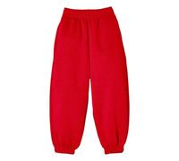 Kids Fleece Jogging Pants: Boys Girls Children Sports Joggers - Cozy Bottoms for Ages 2-13 Years - Soft, Warm, and Stylish - Get Yours Today (UK, Age, 7 Years, 8 Years, Regular, Red)