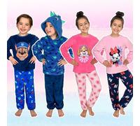 Kids Fleece Twosie Hoodie Dinosaurs Blue - Age 5-6