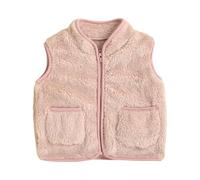 Kids Fleece Vest Toddlers Fleece Vest Girl Warm Sleeveless Tank Tops Winter Clothes Outerwear Boys Vest Jacket Baby Girls Boys Fall Winter Warm Vest Full-Zip Warm Sleeveless Gilets (3-4 Years)