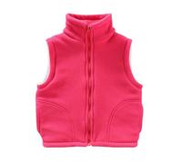 Kids Fleece Vest Zipped Jackets Lightweight Puffer Coat Waterproof Winter Jackets with Fleece Lining Warm Down Warm Coat for Children Toddler Thermal School Coats for Age 3-13 Years