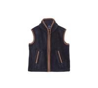 Kid's Fleece Waistcoat Sleeveless Jacket Zip Up Gilet Vest in 3 Colours (UK, Age, 3 Years, Regular, Ink)