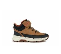 Geox J Flexyper Plus Boy Ankle Boot, Dk Yellow Black, 10 UK Child