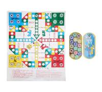 Kids Flight Chess Plastic Race Game with Oval Box Parent-Child Party Board Game