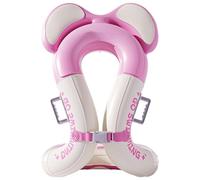 Kids Float Vest, Inflatable Swim Jacket, 9.84x7.87x4.33 inches, Pool with Safety Buckle, Lightweight Swimming Ring Jumper, Ideal for Children, Boys, Girls, Beach, Pool Use, Blue/Pink