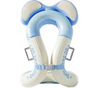 Kids Float Vest, Inflatable Swim Jacket, 9.84x7.87x4.33 inches, Pool with Safety Buckle, Lightweight Swimming Ring Jumper, Ideal for Children, Boys, Girls, Beach, Pool Use, Blue/Pink