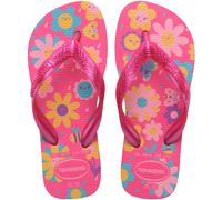 Havaianas Kids Flores Girls FlipFlop Pink Flux/Pink Gum 12/13 UK Child