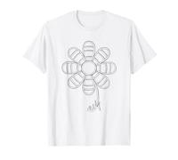 Kids Flower for colouring / coloring in T-Shirt