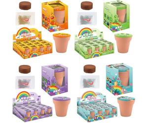 Kids Flower Growing Kit - Mini Potted Plants Diy, Seed Starting Kit Early Education Science, Kindergarten Activity Observation Flowers and Vegetables Develop | Thinking Nature Interest Children