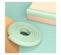 Kid's Foam Safety Strips strip - Cuttable Anti-Collision Corner Protectors Cushioned Edge Guard Light Green 20M (65.61Ft) - Baby Proofing Essential