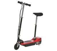 Kids Foldable E-Scooter W/Brake Kickstand for 7-12 Years Old -Red