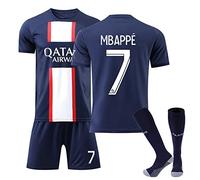 Kids Football Kit 24/25 Home/Away Boy's Soccer Jerseys Football Kits for Boys Youth Trainshirts T Shirt, Short and Socks Set Fans Football Birthday Gifts for Boy Kid