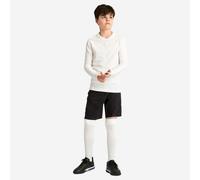 Kids Football Long-sleeved Seamless Thermal Base Layer Top Keepdry - White