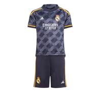 Kids Football Mini Kit Navy 2023-2024 Real Madrid Away Jersey Shorts & Socks Set